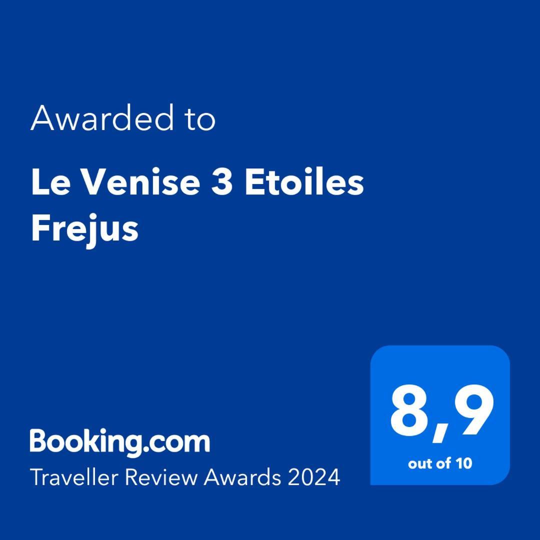 Le Venise 3 Etoiles Frejus Leilighet Saint Aygulf Eksteriør bilde